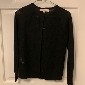 Loft Ana Taylor black sweater
